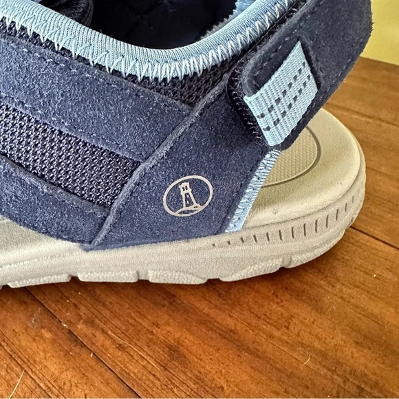 NWOT Land’s End All Weather Closed Toe River Sandals Radiant Navy Size 10 - Picture 8 of 15